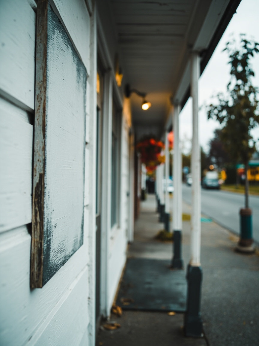Yarrow street scene in Chilliwack BC